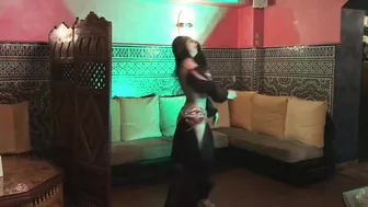 Kazakh Bellydancer In Restaurant #6