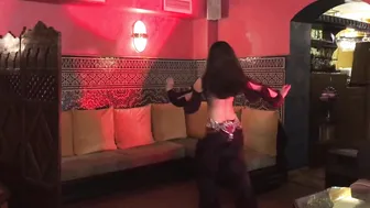 Kazakh Bellydancer In Restaurant #7