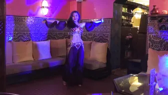 Kazakh Bellydancer In Restaurant #8