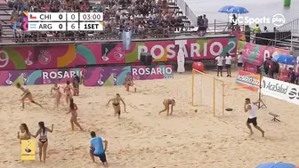 Bikini Sports - Argentina vs Chile (Beach Handball 2019) #4