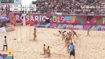 Bikini Sports - Argentina vs Chile (Beach Handball 2019) #6