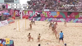 Bikini Sports - Argentina vs Chile (Beach Handball 2019) #7