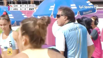 Bikini Sports - Argentina vs Chile (Beach Handball 2019) #9