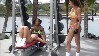 Bodyshaping - Danielle Corley & Keelin Curnuck (Bikini Workout) #2