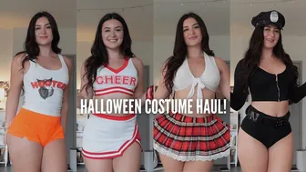 HALLOWEEN COSTUME LINGERIE TRY ON HAUL!