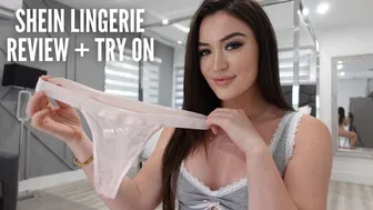 SHEIN LINGERIE TRY ON HAUL! №3