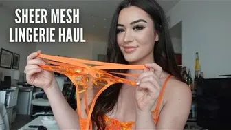 SEE THROUGH LINGERIE HAUL ft. SHEIN! #1