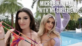 MICRO BIKINI HAUL WITH MY GIRLFRIEND! #1