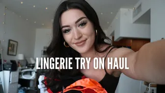 LINGERIE THRIFT TRY ON HAUL #1