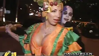 Sabrina Pettinato en la fiesta de Halloween de Versus #2