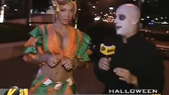 Sabrina Pettinato en la fiesta de Halloween de Versus #4