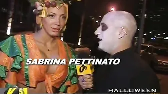 Sabrina Pettinato en la fiesta de Halloween de Versus #7