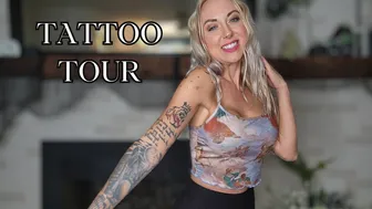 TATTOO TOUR- All of my tattoos, INCLUDING the BAD ONES ♥️♥️ #1