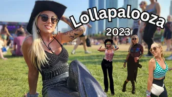 LOLLAPALOOZA 2023 CHICAGO IL : Festival looks, Exploring, Foods *my first time*