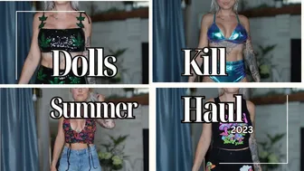 HUGE $400 DOLLS KILL CLOTHING HAUL (Summer 2023)