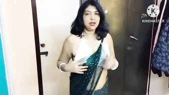 My new saree drape vlog ♥️♥️ Low waist saree Draping #minivlog #indianvlogger #sareedrapping #lowwaist #10