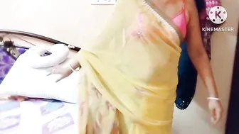 Saree Draping/Saree fashion vlog#minivlog #sareefashion #sareedrapping #dance #5