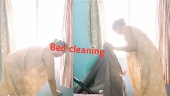 Bed cleaning vlog/Bedroom cleaning #cleaning #minivlog #cleaningroutine