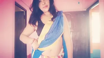 My Saree fashion video/ Photoshoot Style Look #fashionshow #fashion #photoshoot #sareefashion #7