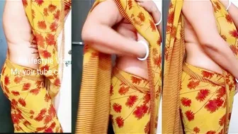 My Beautiful Saree Stylish Look/My Photoshoot Style/Bengali saree Vlog #fashion #1