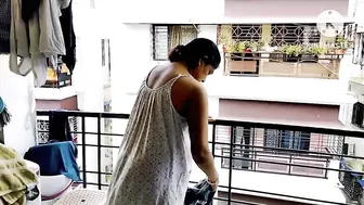 Cleaning vlog/Balcony ki ache se safai kar diya #cleaning #cleaningroutine #minivlog #10