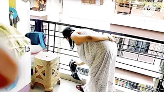 Cleaning vlog/Balcony ki ache se safai kar diya #cleaning #cleaningroutine #minivlog #7