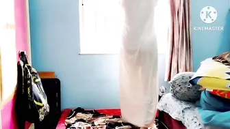 New curtains laga rahi hu♥️♥️ #cleaningroutine #cleaning #minivlog #curtains #4