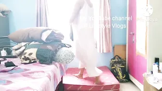 Happy Sunday guys ♥️♥️ Cleaning vlog/Bed sheet cleaning #cleaning #minivlog #indianvlogger #3