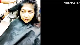 Hair styling and hair cutting/main kaise lag rhi hu doston/mini vlog @Plifestylevlogs #6