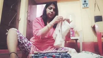 Dekhlo Main kya karne lagi ♥️ How i folding my clothes @Plifestylevlogs #5