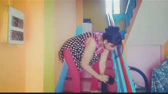 Desi style me jhadu pocha saf safai/Stairs deep cleaning @Plifestylevlogs #1