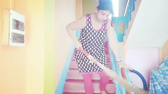 Desi style me jhadu pocha saf safai/Stairs deep cleaning @Plifestylevlogs #3