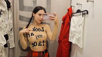 [4K] Exploring Transparent Clothes | See-through Try on Haul #4