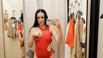 See-Through/Transparent Lingerie and Clothes | Try-On Haul | At The Mall №19 #4