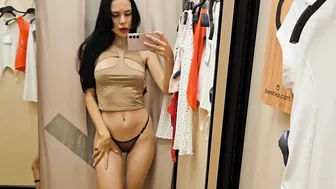 See-Through/Transparent Lingerie and Clothes | Try-On Haul | At The Mall №19 #5