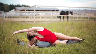 Unlocking Flexibility: Yoga Open Leg Stretching for Mind and Body in 8k #4