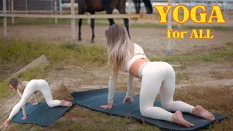 Yoga for All: Discover the Doggy Pose Stretching Routine in real 8k