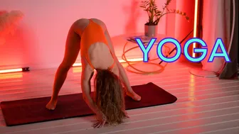 Real Yoga training in real 8k №2