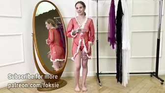 Dare to Bare: Putting on Transparent Robes for a Bold Look! #3