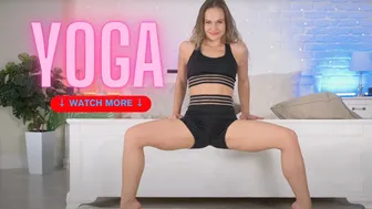 Yoga Leg Stretching in Astounding 8K | Reach New Heights of Serenity and Strength