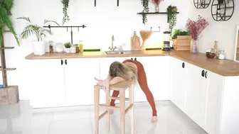 Kitchen Yoga Vibes in Real 8K #2