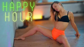 Happy Hour Yoga in 8K: Blissful Evening Relaxation