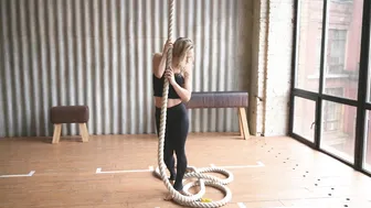 Stretching with Rope in Real 8K Resolution #2