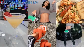 Random Days In My Life| Lunch Date, Nights Out, GRWM, Store Run + More